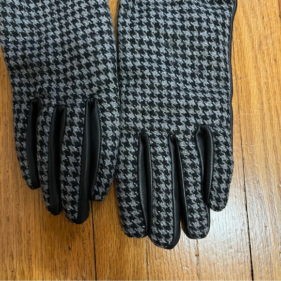 Patterned leather gloves - Picture 2 of 6